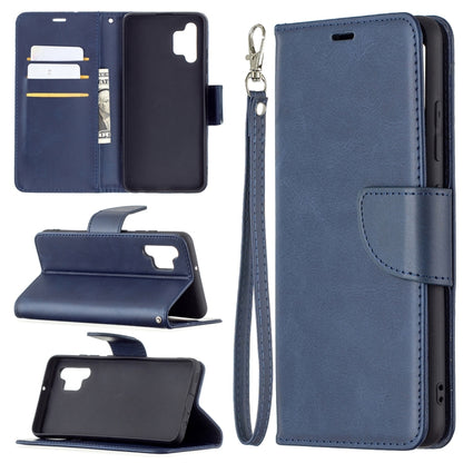 Retro Lambskin Texture Pure Color Horizontal Flip PU Leather Case with Holder & Card Slots & Wallet & Lanyard, For Samsung Galaxy A02, For Samsung Galaxy A32 4G