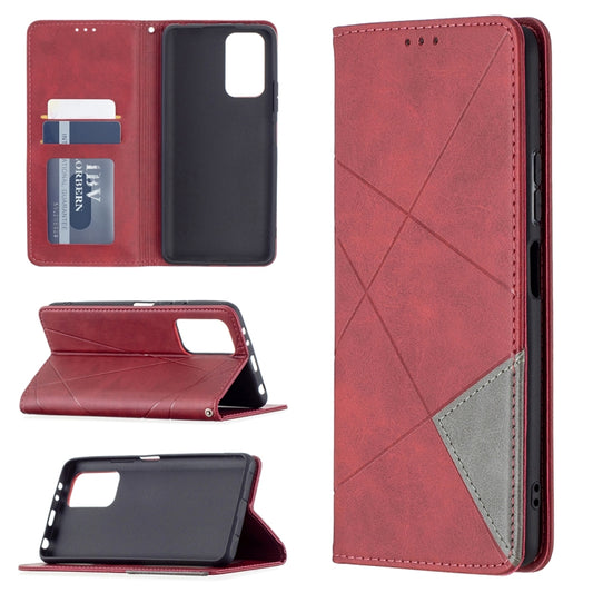 Rhombus Texture Horizontal Flip Magnetic Leather Case with Holder & Card Slots, For Xiaomi Redmi Note 10 Pro, For Huawei P50 Pro, For Huawei P50, For Samsung Galaxy A02, For Nokia C1 Plus