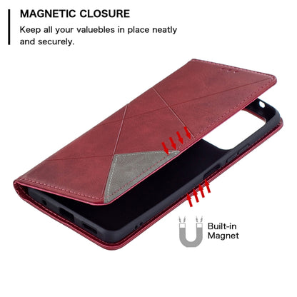 Rhombus Texture Horizontal Flip Magnetic Leather Case with Holder & Card Slots, For Xiaomi Redmi Note 10 Pro, For Huawei P50 Pro, For Huawei P50, For Samsung Galaxy A02, For Nokia C1 Plus