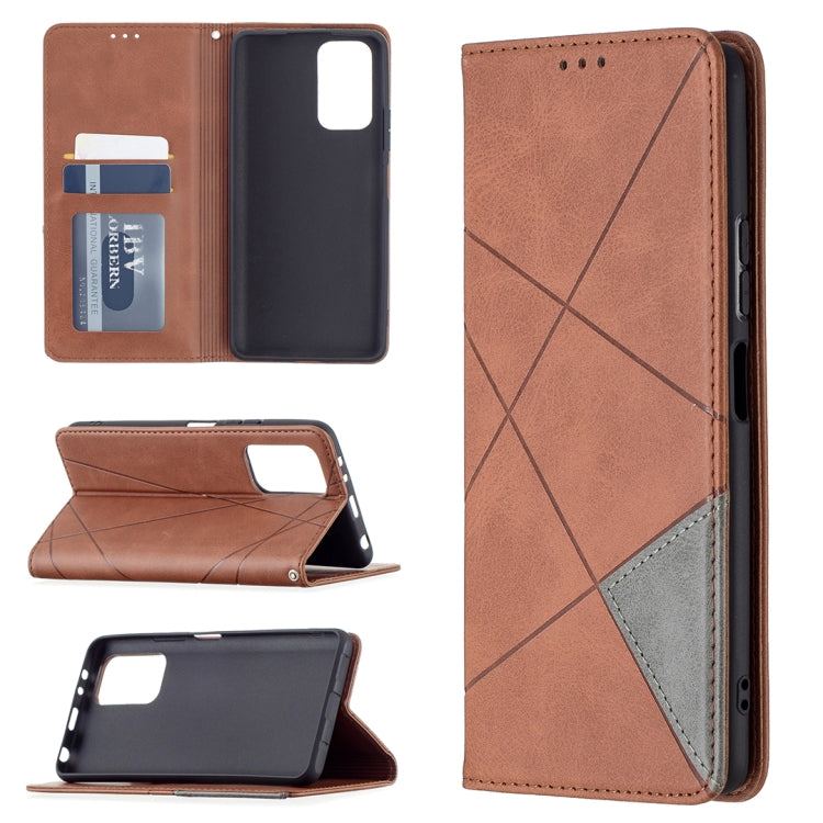 Rhombus Texture Horizontal Flip Magnetic Leather Case with Holder & Card Slots, For Xiaomi Redmi Note 10 Pro, For Huawei P50 Pro, For Huawei P50, For Samsung Galaxy A02, For Nokia C1 Plus