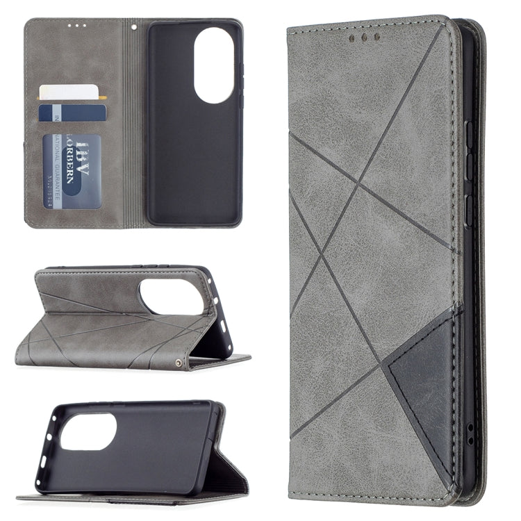Rhombus Texture Horizontal Flip Magnetic Leather Case with Holder & Card Slots, For Xiaomi Redmi Note 10 Pro, For Huawei P50 Pro, For Huawei P50, For Samsung Galaxy A02, For Nokia C1 Plus