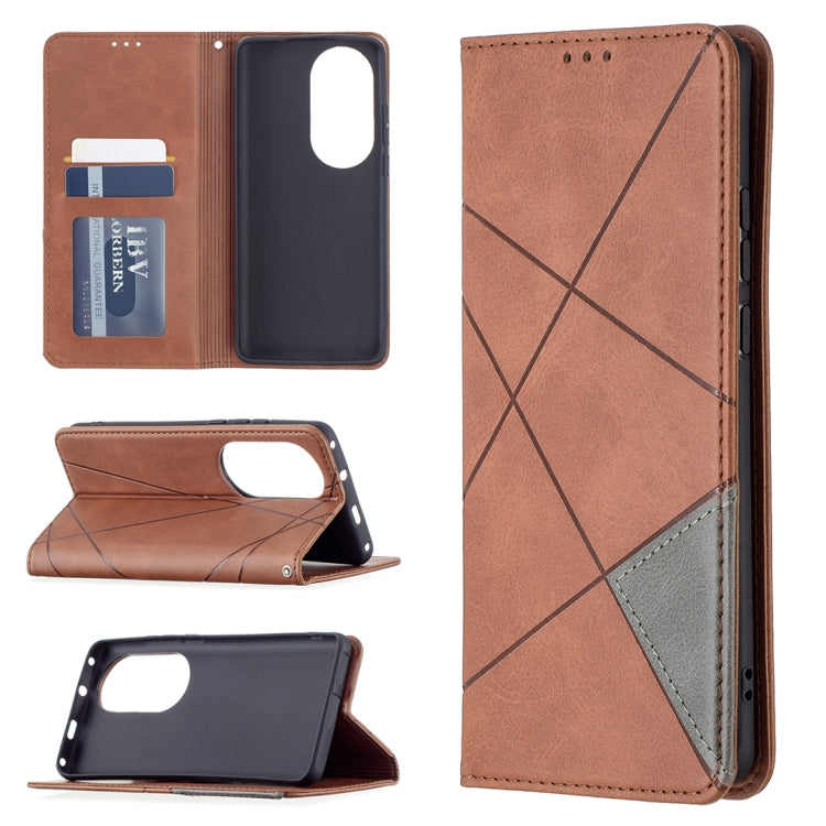 Rhombus Texture Horizontal Flip Magnetic Leather Case with Holder & Card Slots, For Xiaomi Redmi Note 10 Pro, For Huawei P50 Pro, For Huawei P50, For Samsung Galaxy A02, For Nokia C1 Plus