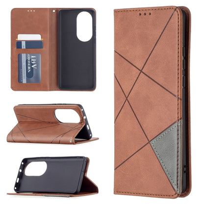 Rhombus Texture Horizontal Flip Magnetic Leather Case with Holder & Card Slots, For Xiaomi Redmi Note 10 Pro, For Huawei P50 Pro, For Huawei P50, For Samsung Galaxy A02, For Nokia C1 Plus