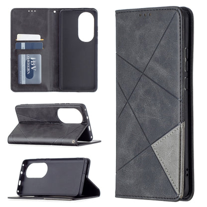Rhombus Texture Horizontal Flip Magnetic Leather Case with Holder & Card Slots, For Xiaomi Redmi Note 10 Pro, For Huawei P50 Pro, For Huawei P50, For Samsung Galaxy A02, For Nokia C1 Plus
