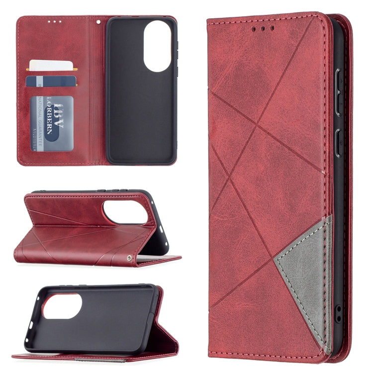 Rhombus Texture Horizontal Flip Magnetic Leather Case with Holder & Card Slots, For Xiaomi Redmi Note 10 Pro, For Huawei P50 Pro, For Huawei P50, For Samsung Galaxy A02, For Nokia C1 Plus