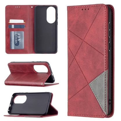Rhombus Texture Horizontal Flip Magnetic Leather Case with Holder & Card Slots, For Xiaomi Redmi Note 10 Pro, For Huawei P50 Pro, For Huawei P50, For Samsung Galaxy A02, For Nokia C1 Plus