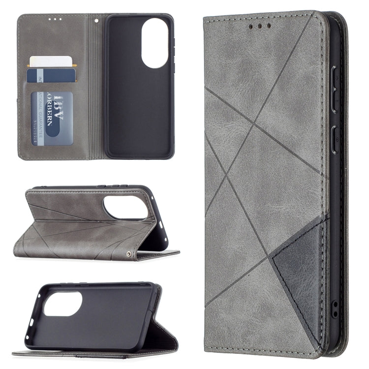 Rhombus Texture Horizontal Flip Magnetic Leather Case with Holder & Card Slots, For Xiaomi Redmi Note 10 Pro, For Huawei P50 Pro, For Huawei P50, For Samsung Galaxy A02, For Nokia C1 Plus