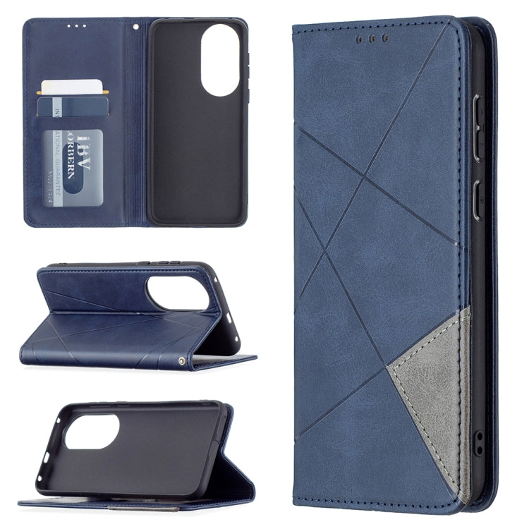 Rhombus Texture Horizontal Flip Magnetic Leather Case with Holder & Card Slots, For Xiaomi Redmi Note 10 Pro, For Huawei P50 Pro, For Huawei P50, For Samsung Galaxy A02, For Nokia C1 Plus