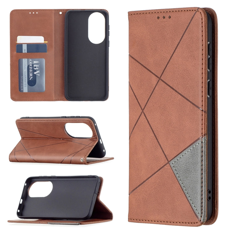 Rhombus Texture Horizontal Flip Magnetic Leather Case with Holder & Card Slots, For Xiaomi Redmi Note 10 Pro, For Huawei P50 Pro, For Huawei P50, For Samsung Galaxy A02, For Nokia C1 Plus