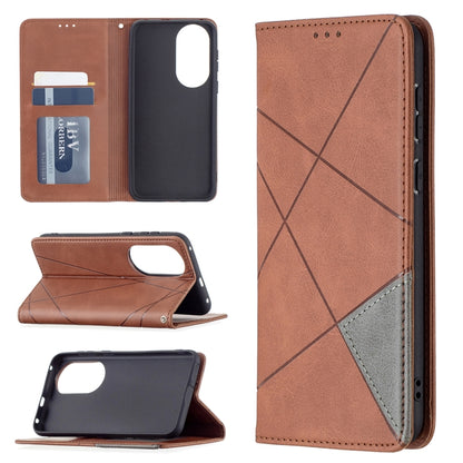 Rhombus Texture Horizontal Flip Magnetic Leather Case with Holder & Card Slots, For Xiaomi Redmi Note 10 Pro, For Huawei P50 Pro, For Huawei P50, For Samsung Galaxy A02, For Nokia C1 Plus