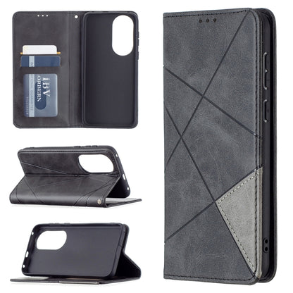 Rhombus Texture Horizontal Flip Magnetic Leather Case with Holder & Card Slots, For Xiaomi Redmi Note 10 Pro, For Huawei P50 Pro, For Huawei P50, For Samsung Galaxy A02, For Nokia C1 Plus