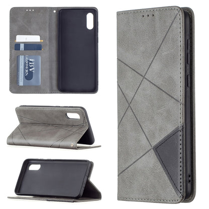 Rhombus Texture Horizontal Flip Magnetic Leather Case with Holder & Card Slots, For Xiaomi Redmi Note 10 Pro, For Huawei P50 Pro, For Huawei P50, For Samsung Galaxy A02, For Nokia C1 Plus