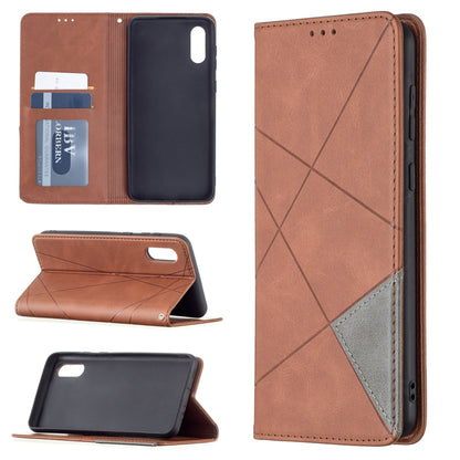 Rhombus Texture Horizontal Flip Magnetic Leather Case with Holder & Card Slots, For Xiaomi Redmi Note 10 Pro, For Huawei P50 Pro, For Huawei P50, For Samsung Galaxy A02, For Nokia C1 Plus