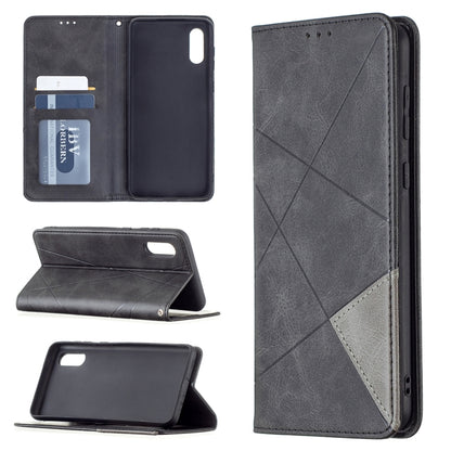 Rhombus Texture Horizontal Flip Magnetic Leather Case with Holder & Card Slots, For Xiaomi Redmi Note 10 Pro, For Huawei P50 Pro, For Huawei P50, For Samsung Galaxy A02, For Nokia C1 Plus