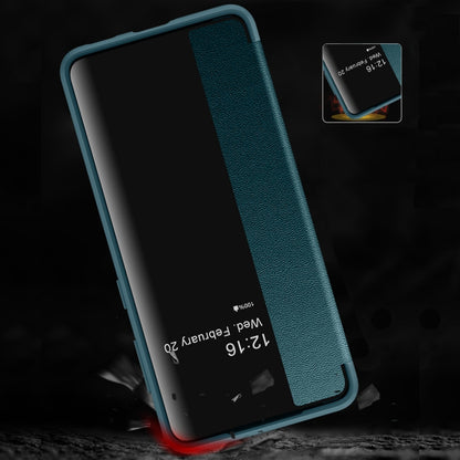 Magnetic Side Window View Shockproof Horizontal Flip Leather Case, For Samsung Galaxy A02s 164.2mm, For Samsung Galaxy A02s 166.5mm, For Samsung Galaxy A12, For Samsung Galaxy A32 5G, For Samsung Galaxy A42, For Samsung Galaxy A52 4G / 5G              ...