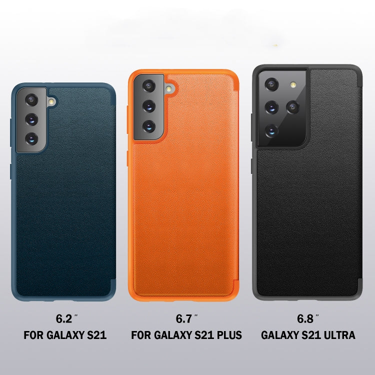 Magnetic Side Window View Shockproof Horizontal Flip Leather Case, For Samsung Galaxy A02s 164.2mm, For Samsung Galaxy A02s 166.5mm, For Samsung Galaxy A12, For Samsung Galaxy A32 5G, For Samsung Galaxy A42, For Samsung Galaxy A52 4G / 5G              ...