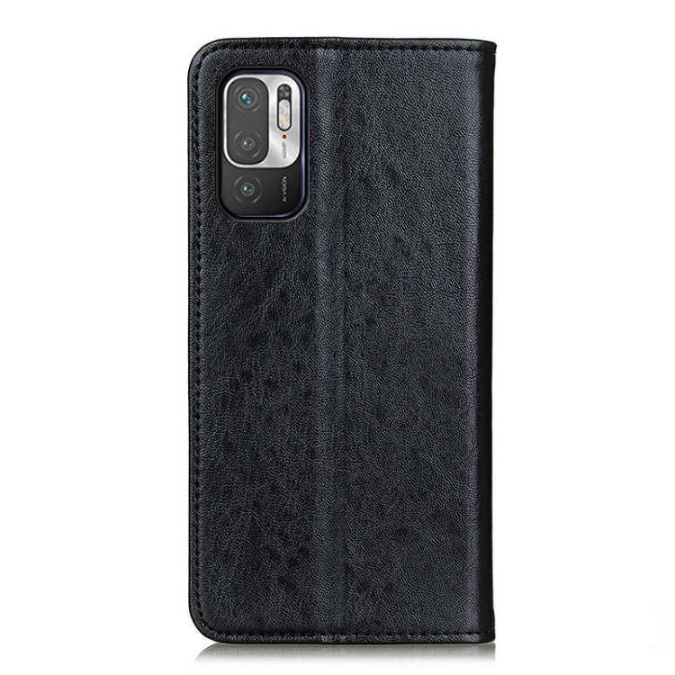 Magnetic Crazy Horse Texture Horizontal Flip Leather Case with Holder & Card Slots & Wallet, For OPPO Realme C21, For Xiaomi Redmi Note 10 5G