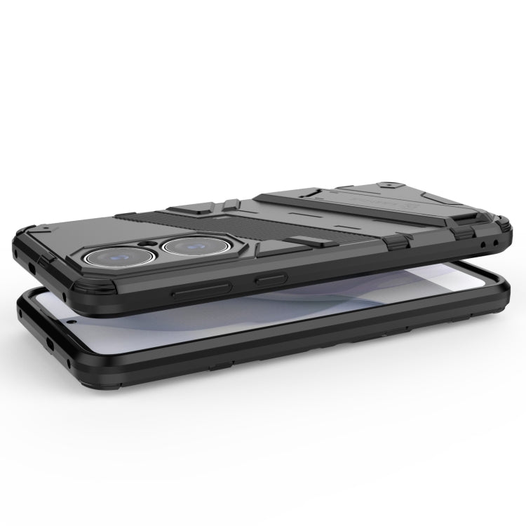 Punk Armor 2 in 1 PC + TPU Shockproof Case with Invisible Holder, For Huawei P50, For Huawei P50 Pro, For Xiaomi Mi 11 Ultra