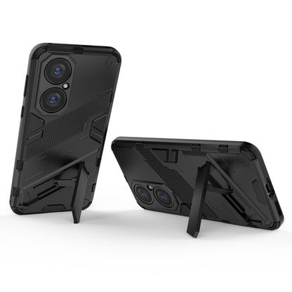 Punk Armor 2 in 1 PC + TPU Shockproof Case with Invisible Holder, For Huawei P50, For Huawei P50 Pro, For Xiaomi Mi 11 Ultra