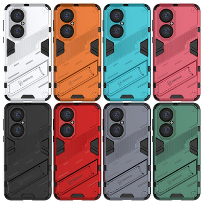 Punk Armor 2 in 1 PC + TPU Shockproof Case with Invisible Holder, For Huawei P50, For Huawei P50 Pro, For Xiaomi Mi 11 Ultra