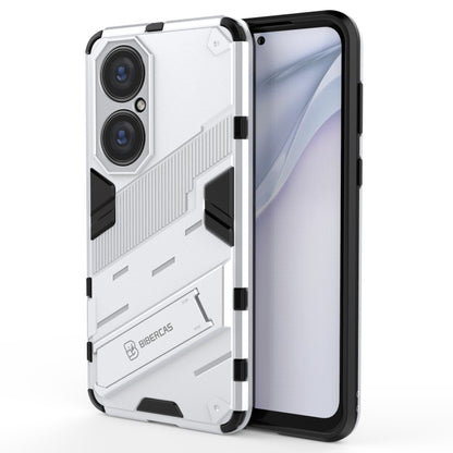 Punk Armor 2 in 1 PC + TPU Shockproof Case with Invisible Holder, For Huawei P50, For Huawei P50 Pro, For Xiaomi Mi 11 Ultra