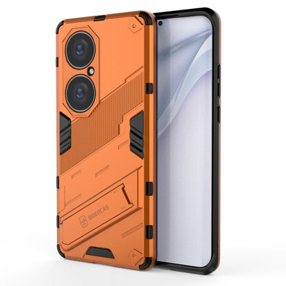 Punk Armor 2 in 1 PC + TPU Shockproof Case with Invisible Holder, For Huawei P50, For Huawei P50 Pro, For Xiaomi Mi 11 Ultra