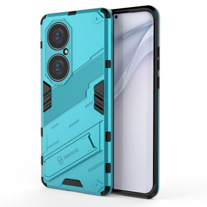Punk Armor 2 in 1 PC + TPU Shockproof Case with Invisible Holder, For Huawei P50, For Huawei P50 Pro, For Xiaomi Mi 11 Ultra