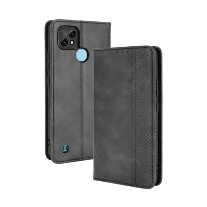 Magnetic Buckle Retro Crazy Horse Texture Horizontal Flip Leather Case with Holder & Card Slots & Photo Frame, For OPPO A54 4G, For OPPO A93 5G, For OPPO A94 4G / F19 Pro 4G / Reno5 F, For OPPO Find X3 Lite / Reno5 5G, For OPPO Realme C21              ...