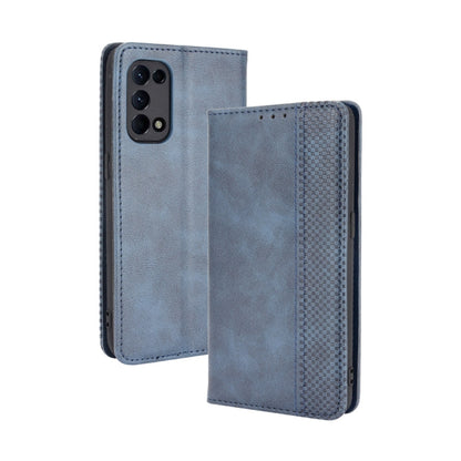 Magnetic Buckle Retro Crazy Horse Texture Horizontal Flip Leather Case with Holder & Card Slots & Photo Frame, For OPPO A54 4G, For OPPO A93 5G, For OPPO A94 4G / F19 Pro 4G / Reno5 F, For OPPO Find X3 Lite / Reno5 5G, For OPPO Realme C21              ...
