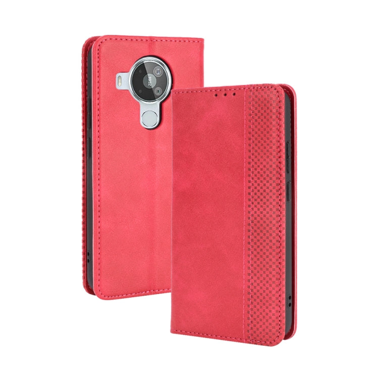 Magnetic Buckle Retro Crazy Horse Texture Horizontal Flip Leather Case with Holder & Card Slots & Photo Frame, For Motorola Moto Edge S, For Nokia 7.3, For Nokia G20 / G10, For OnePlus 9 (Europe and America Version), For OnePlus 9R