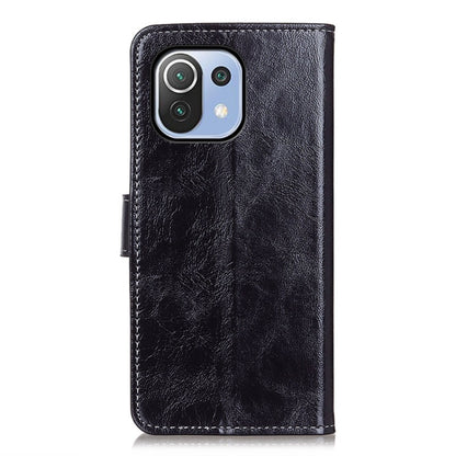 Retro Crazy Horse Texture Horizontal Flip Leather Case with Holder & Card Slots & Photo Frame & Wallet, For Xiaomi Mi 11 Lite 5G / 4G, For Xiaomi Mi 11 Pro 5G / 4G, For OPPO F19 Pro+ 5G / Reno5 Z, For Nokia 1.4