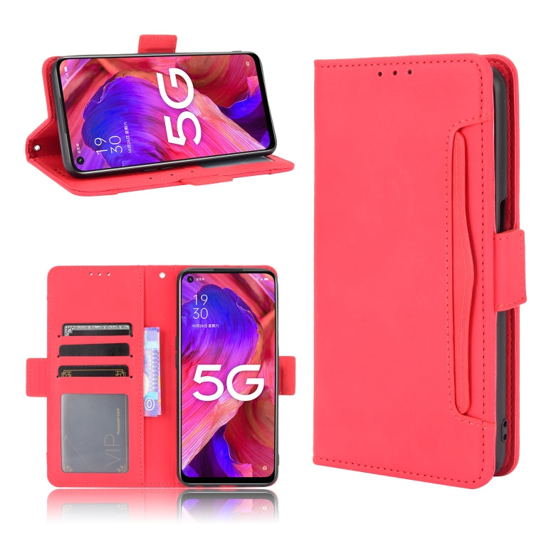 Skin Feel Calf Pattern Horizontal Flip Leather Case with Holder & Card Slots & Photo Frame, For OPPO A54, For OPPO A93 5G, For OPPO A94 4G/F19 Pro 4G/Reno5 F/Reno5 Lite, For OPPO Find X3 Lite / Reno5 5G
