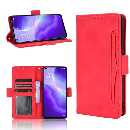 Skin Feel Calf Pattern Horizontal Flip Leather Case with Holder & Card Slots & Photo Frame, For OPPO A54, For OPPO A93 5G, For OPPO A94 4G/F19 Pro 4G/Reno5 F/Reno5 Lite, For OPPO Find X3 Lite / Reno5 5G