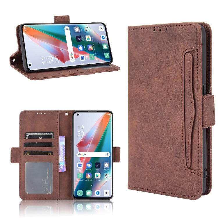 Skin Feel Calf Pattern Horizontal Flip Leather Case with Holder & Card Slots & Photo Frame, For OPPO Find X3 / Find X3 Pro, For OPPO Realme C21, For OPPO Realme GT 5G, For OPPO Reno5 4G