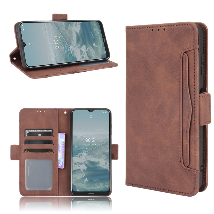 Skin Feel Calf Pattern Horizontal Flip Leather Case with Holder & Card Slots & Photo Frame, For Oneplus 9R, For Nokia G10 / G20 / 6.3