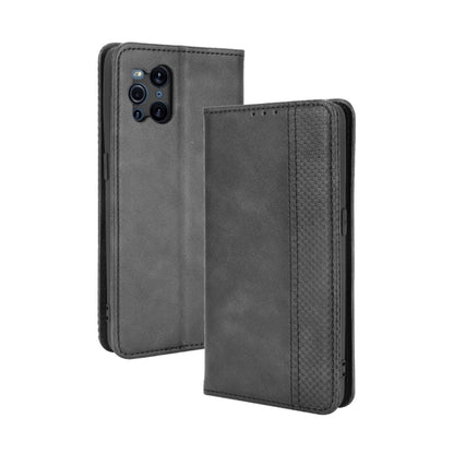 Magnetic Buckle Retro Crazy Horse Texture Horizontal Flip Leather Case with Holder & Card Slots & Photo Frame, For OPPO Find X3 / Find X3 Pro, For OPPO Reno5 Pro Plus / Find X3 Neo, For Xiaomi Redmi Note 10 4G / Note 10S                                ...