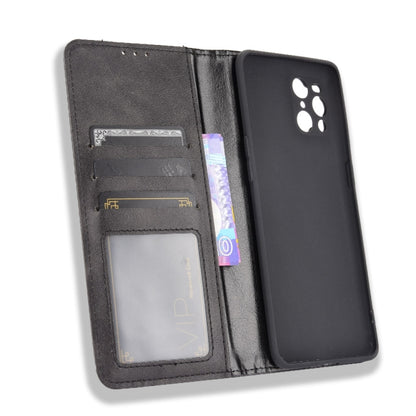 Magnetic Buckle Retro Crazy Horse Texture Horizontal Flip Leather Case with Holder & Card Slots & Photo Frame, For OPPO Find X3 / Find X3 Pro, For OPPO Reno5 Pro Plus / Find X3 Neo, For Xiaomi Redmi Note 10 4G / Note 10S                                ...