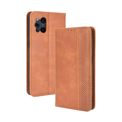 Magnetic Buckle Retro Crazy Horse Texture Horizontal Flip Leather Case with Holder & Card Slots & Photo Frame, For OPPO Find X3 / Find X3 Pro, For OPPO Reno5 Pro Plus / Find X3 Neo, For Xiaomi Redmi Note 10 4G / Note 10S                                ...