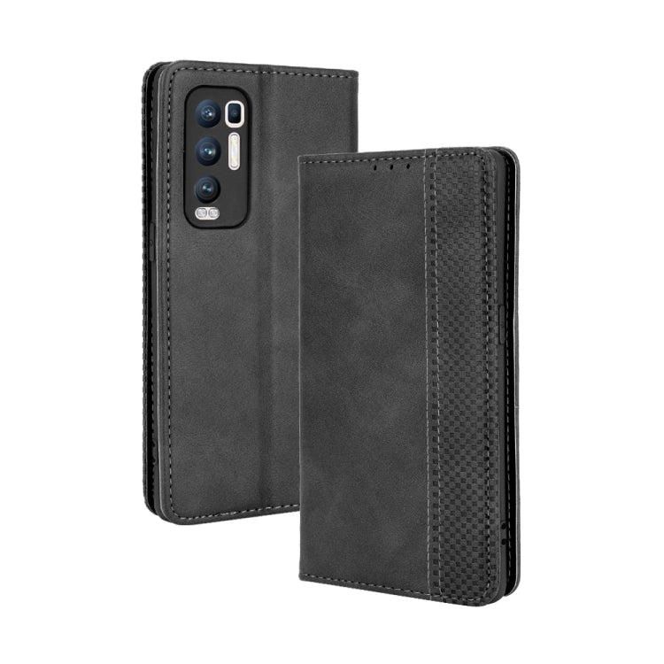 Magnetic Buckle Retro Crazy Horse Texture Horizontal Flip Leather Case with Holder & Card Slots & Photo Frame, For OPPO Find X3 / Find X3 Pro, For OPPO Reno5 Pro Plus / Find X3 Neo, For Xiaomi Redmi Note 10 4G / Note 10S                                ...