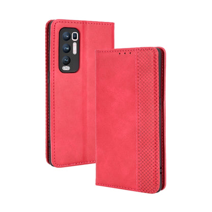 Magnetic Buckle Retro Crazy Horse Texture Horizontal Flip Leather Case with Holder & Card Slots & Photo Frame, For OPPO Find X3 / Find X3 Pro, For OPPO Reno5 Pro Plus / Find X3 Neo, For Xiaomi Redmi Note 10 4G / Note 10S                                ...