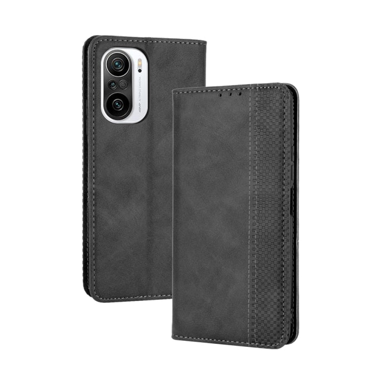 Magnetic Buckle Retro Crazy Horse Texture Horizontal Flip Leather Case with Holder & Card Slots & Photo Frame, For Xiaomi Mi 11 Ultra, For Xiaomi Mi 11i / Poco F3/Redmi K40 / K40 Pro, For Xiaomi Mi 11i  / Poco F3/Redmi K40 / K40 Pro                    ...