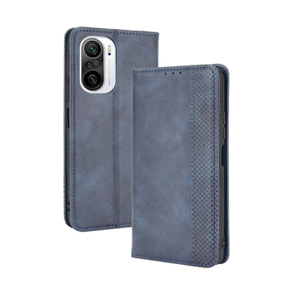 Magnetic Buckle Retro Crazy Horse Texture Horizontal Flip Leather Case with Holder & Card Slots & Photo Frame, For Xiaomi Mi 11 Ultra, For Xiaomi Mi 11i / Poco F3/Redmi K40 / K40 Pro, For Xiaomi Mi 11i  / Poco F3/Redmi K40 / K40 Pro                    ...