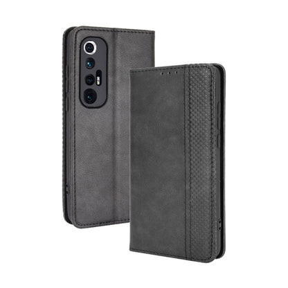 Magnetic Buckle Retro Crazy Horse Texture Horizontal Flip Leather Case with Holder & Card Slots & Photo Frame, For Ulefone Note 11P, For Xiaomi Mi 10S