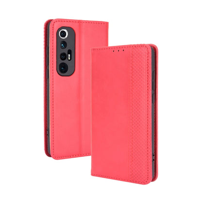 Magnetic Buckle Retro Crazy Horse Texture Horizontal Flip Leather Case with Holder & Card Slots & Photo Frame, For Ulefone Note 11P, For Xiaomi Mi 10S