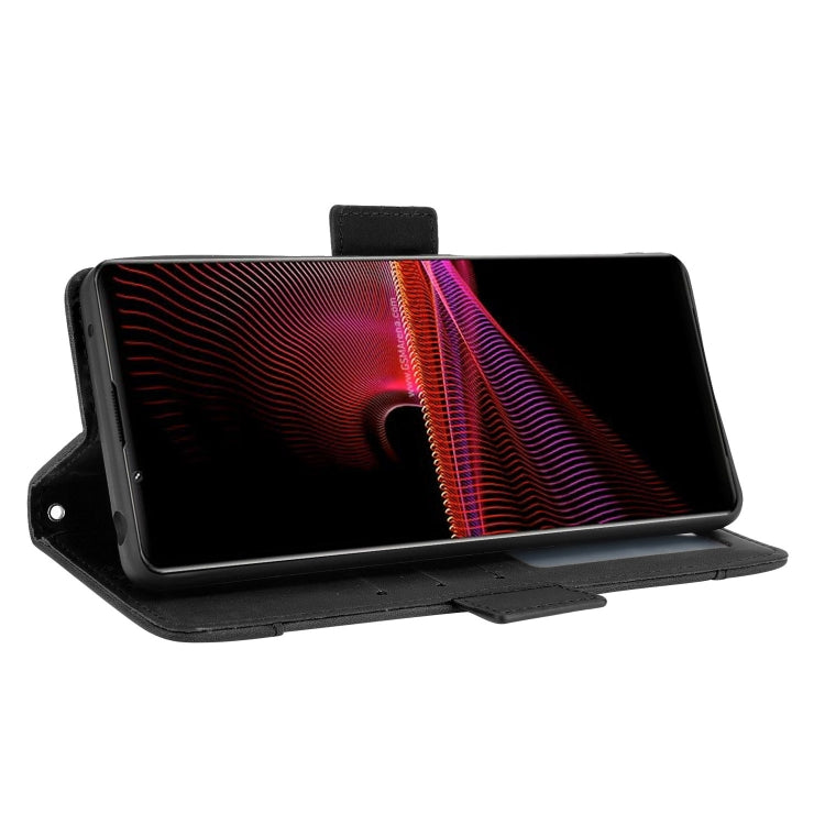 Skin Feel Calf Pattern Horizontal Flip Leather Case with Holder & Card Slots & Photo Frame, For Sony Xperia 1 III, For Sony Xperia 10  III, For Xiaomi Mi 10S, For Xiaomi Mi 11 Lite 4G / Mi 11 Lite 5G