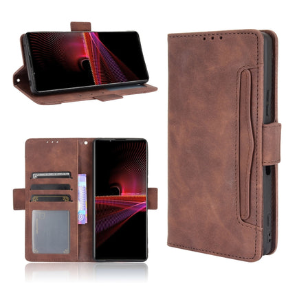 Skin Feel Calf Pattern Horizontal Flip Leather Case with Holder & Card Slots & Photo Frame, For Sony Xperia 1 III, For Sony Xperia 10  III, For Xiaomi Mi 10S, For Xiaomi Mi 11 Lite 4G / Mi 11 Lite 5G