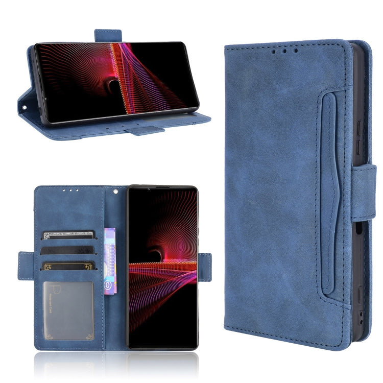 Skin Feel Calf Pattern Horizontal Flip Leather Case with Holder & Card Slots & Photo Frame, For Sony Xperia 1 III, For Sony Xperia 10  III, For Xiaomi Mi 10S, For Xiaomi Mi 11 Lite 4G / Mi 11 Lite 5G