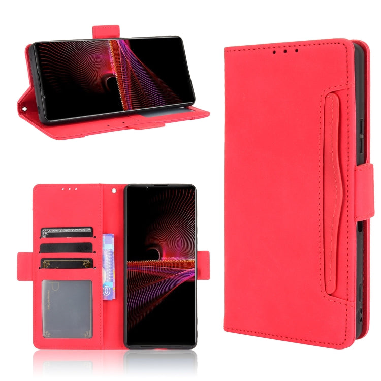 Skin Feel Calf Pattern Horizontal Flip Leather Case with Holder & Card Slots & Photo Frame, For Sony Xperia 1 III, For Sony Xperia 10  III, For Xiaomi Mi 10S, For Xiaomi Mi 11 Lite 4G / Mi 11 Lite 5G