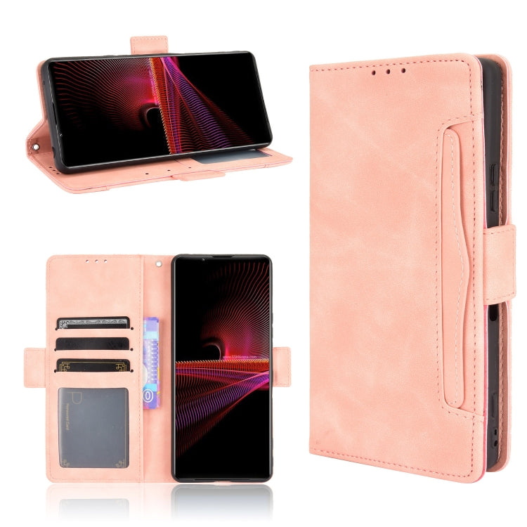 Skin Feel Calf Pattern Horizontal Flip Leather Case with Holder & Card Slots & Photo Frame, For Sony Xperia 1 III, For Sony Xperia 10  III, For Xiaomi Mi 10S, For Xiaomi Mi 11 Lite 4G / Mi 11 Lite 5G