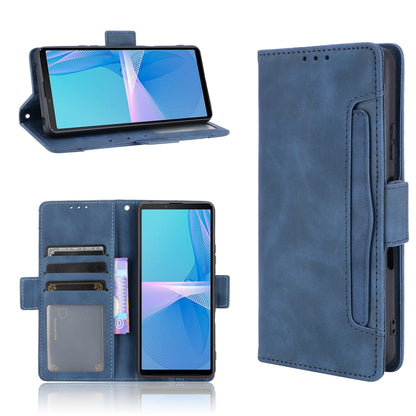 Skin Feel Calf Pattern Horizontal Flip Leather Case with Holder & Card Slots & Photo Frame, For Sony Xperia 1 III, For Sony Xperia 10  III, For Xiaomi Mi 10S, For Xiaomi Mi 11 Lite 4G / Mi 11 Lite 5G